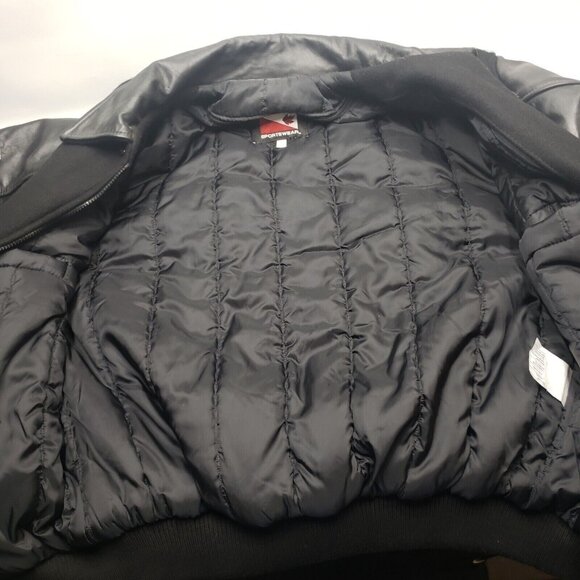 Men's Large Nascar Canadian Tire Series Jacket Fast Track Tour Snap Large - Picture 7 of 16